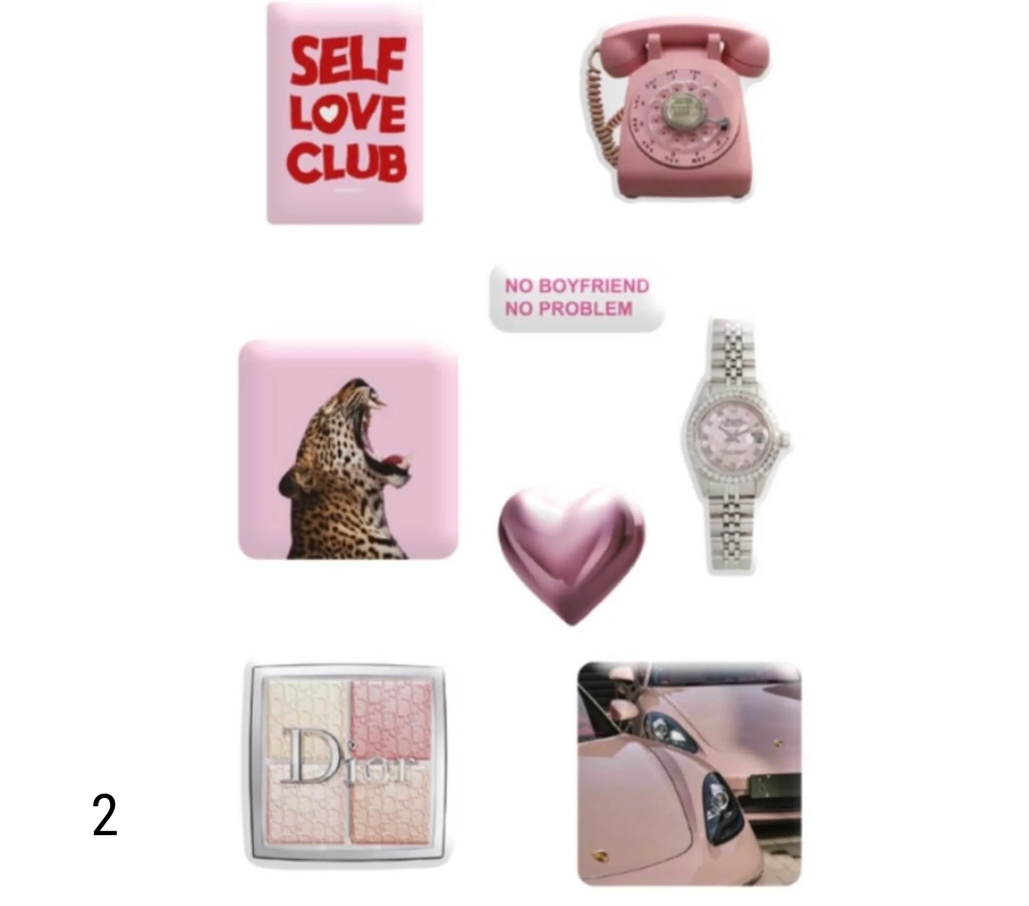 Arabella Boujee Tech Stickers - Image 3