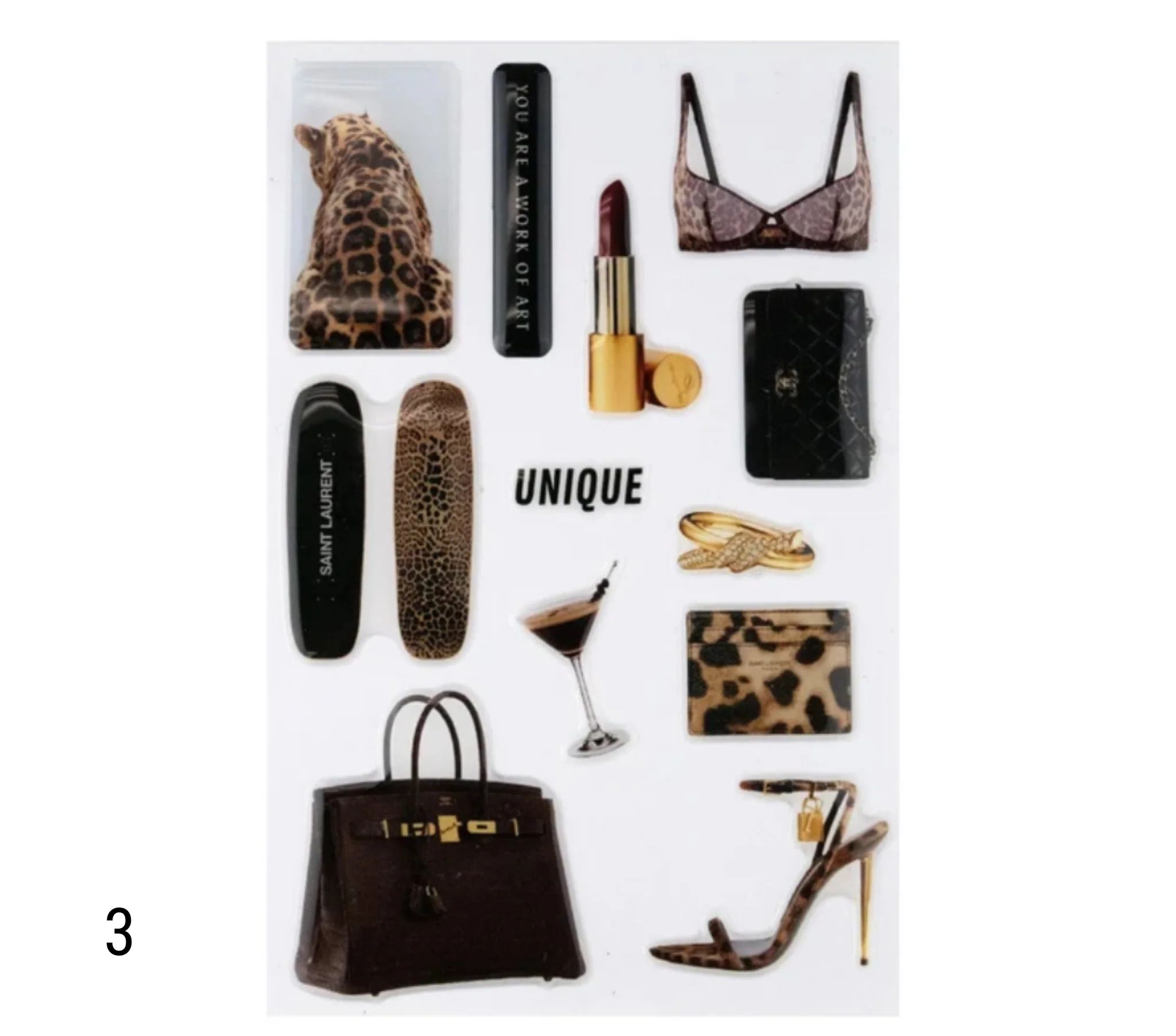 Arabella Boujee Tech Stickers - Image 4